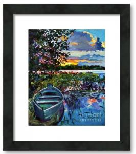 Thank you to an Art Collector from Tampa FL  for buying framed print of DAYS END